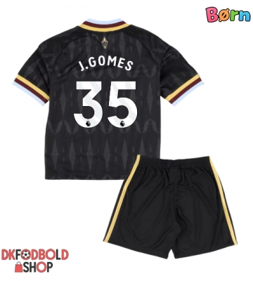 Aston Villa Joao Gomes #35 Udebanesæt Børn 2026-27 Kort ærmer (+ korte bukser)